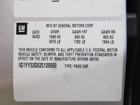 2002 Chevrolet Corvette