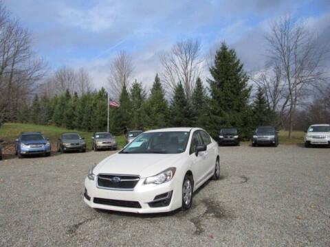 2016 Subaru Impreza for sale at CROSS COUNTRY ENTERPRISE in Hop Bottom PA