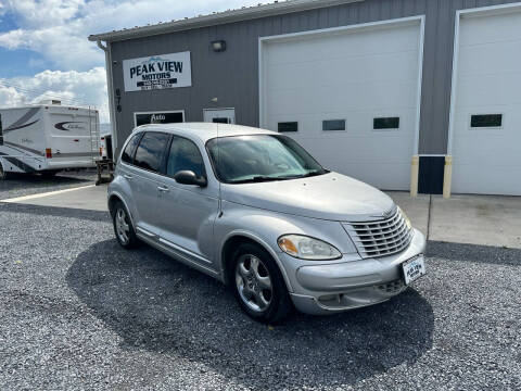 2002 Chrysler PT Cruiser for sale at PEAK VIEW MOTORS in Mount Crawford VA