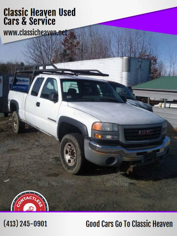 2004 GMC Sierra 2500HD for sale at Classic Heaven Used Cars & Service in Brimfield MA