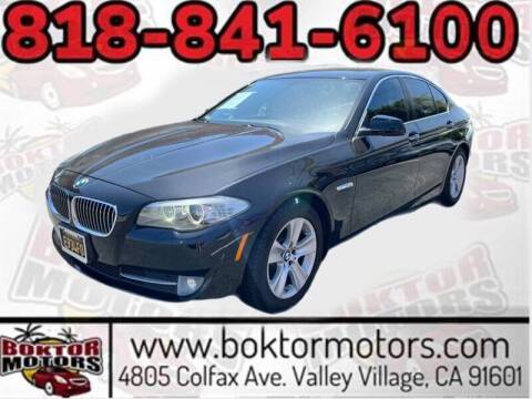 2013 BMW 5 Series for sale at Boktor Motors in North Hollywood CA