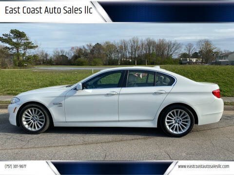 2011 BMW 5 Series for sale at East Coast Auto Sales llc in Virginia Beach VA