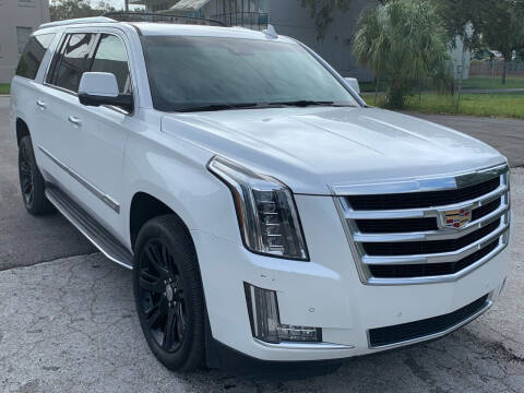 2016 Cadillac Escalade ESV for sale at Consumer Auto Credit in Tampa FL