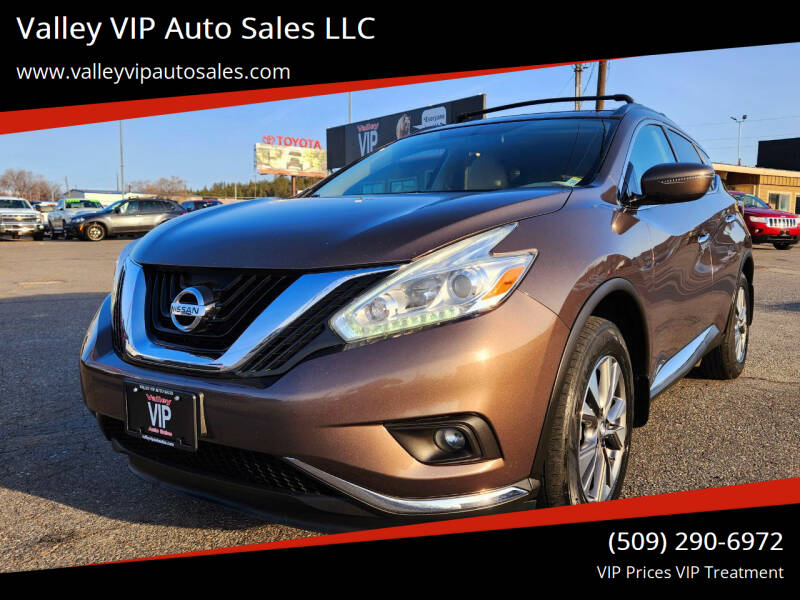 2016 Nissan Murano for sale at Valley VIP Auto Sales LLC in Spokane Valley WA