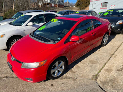 2007 Honda Civic for sale at Motley's Auto World in Danville VA