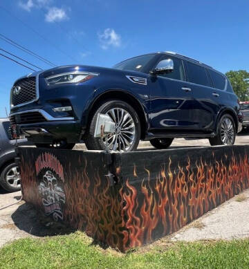 2018 Infiniti QX80 for sale at MILLENIUM MOTOR SALES, INC. in Rosenberg TX