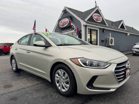 2017 Hyundai Elantra for sale at Cape Cod Carz in Hyannis MA