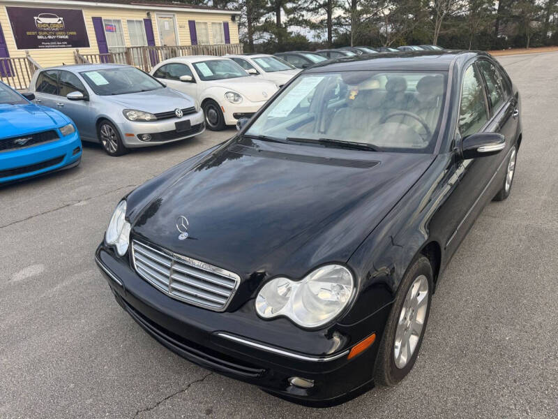 2005 Mercedes-Benz C-Class for sale at Explorer Auto Sales of Greenville in Greenville NC