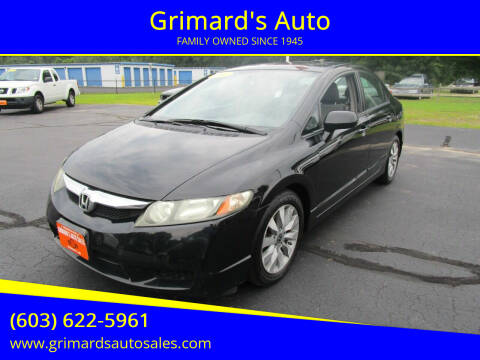 2011 Honda Civic for sale at Grimard's Auto in Hooksett NH