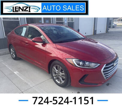 2017 Hyundai Elantra for sale at LENZI AUTO SALES in Sarver PA