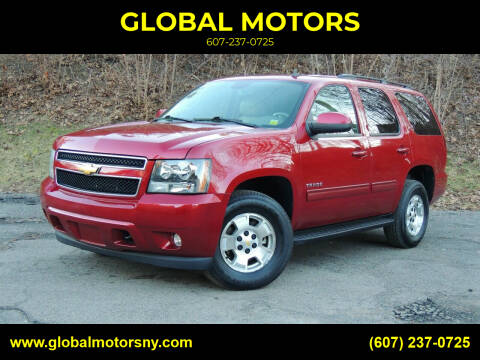 2013 Chevrolet Tahoe for sale at GLOBAL MOTORS in Binghamton NY