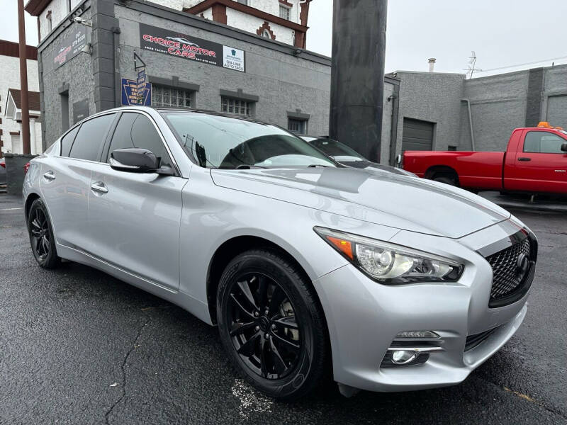 2015 Infiniti Q50 for sale at CHOICE MOTOR CARS INC in Philadelphia PA