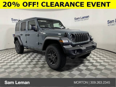 2024 Jeep Wrangler for sale at Sam Leman CDJRF Morton in Morton IL