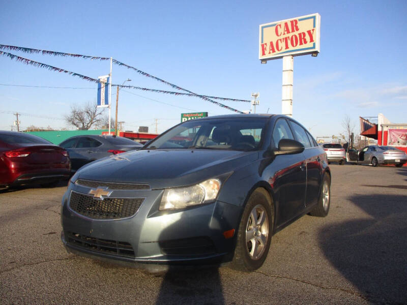 2012 Chevrolet Cruze for sale at CAR FACTORY S in Oklahoma City OK