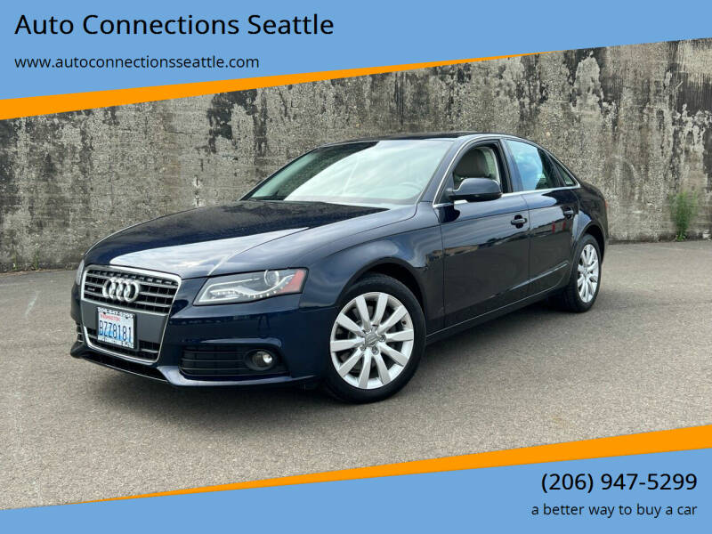 2011 Audi A4 for sale at Auto Connections Seattle in Seattle WA