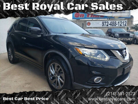 2016 Nissan Rogue for sale at Best Royal Car Sales in Dallas TX