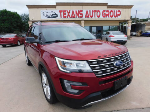 2016 Ford Explorer for sale at Texans Auto Group in Spring TX