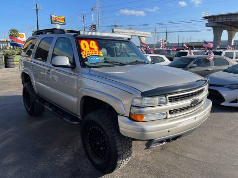 2004 Chevrolet Tahoe for sale at Texas 1 Auto Finance in Kemah TX