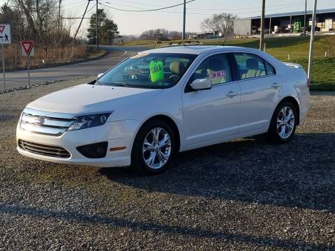 2012 Ford Fusion for sale at MT Pleasant Auto Sales in Mount Pleasant PA