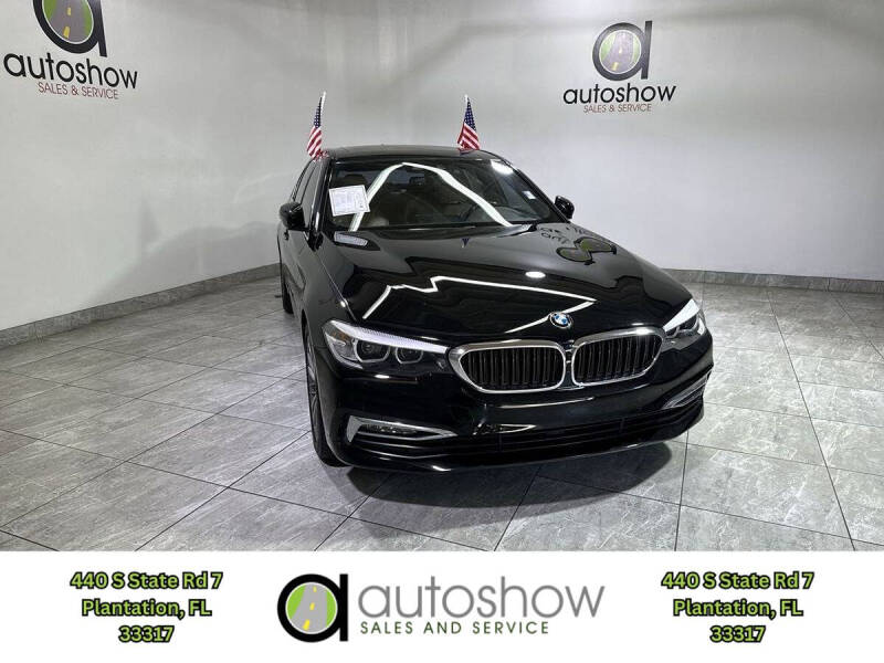 2018 BMW 5 Series for sale at AUTOSHOW SALES & SERVICE in Plantation FL