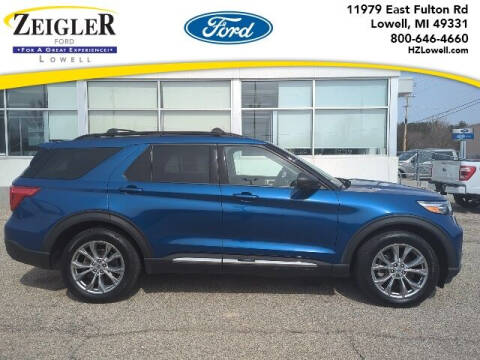 2020 Ford Explorer for sale at Zeigler Ford of Plainwell- Jeff Bishop - Zeigler Ford of Lowell in Lowell MI