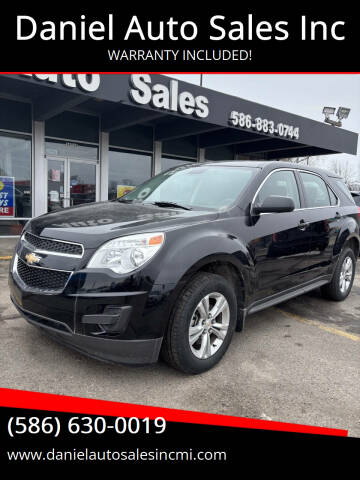 2014 Chevrolet Equinox for sale at Daniel Auto Sales Inc in Clinton Township MI