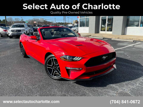 2020 Ford Mustang for sale at Select Auto of Charlotte in Matthews NC