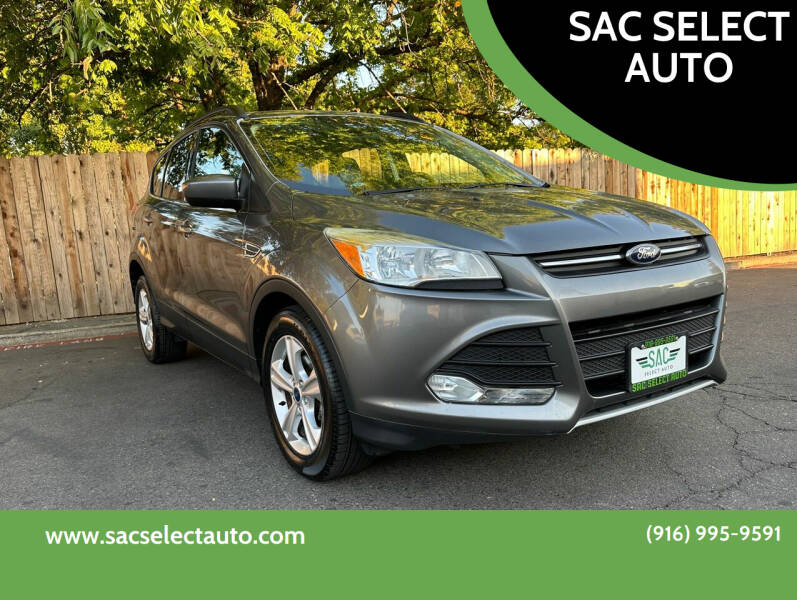 2014 Ford Escape for sale at SAC SELECT AUTO in Sacramento CA