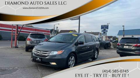 2012 Honda Odyssey for sale at DIAMOND AUTO SALES LLC in Milwaukee WI