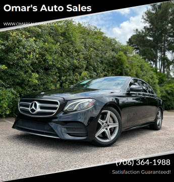 2017 Mercedes-Benz E-Class for sale at Omar's Auto Sales in Martinez GA