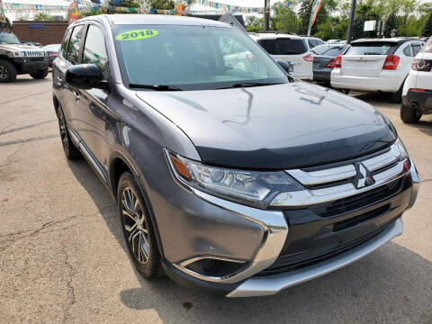 2018 Mitsubishi Outlander for sale at Zor Ros Motors Inc. in Melrose Park IL