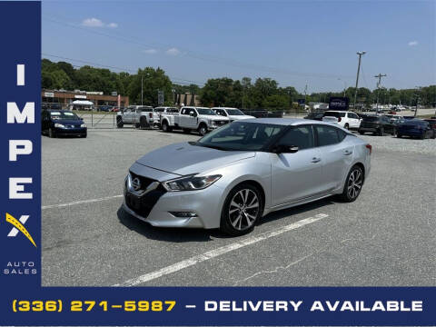 2018 Nissan Maxima for sale at Impex Auto Sales in Greensboro NC