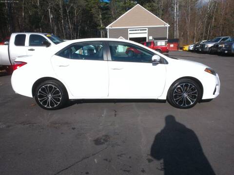 2016 Toyota Corolla for sale at Mark's Discount Truck & Auto in Londonderry NH