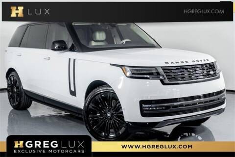 2023 Land Rover Range Rover for sale at HGREG LUX EXCLUSIVE MOTORCARS in Pompano Beach FL