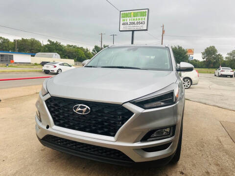 2020 Hyundai Tucson for sale at Shock Motors in Garland TX