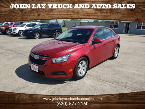 2012 Chevrolet Cruze for sale at John Lay Truck and Auto Sales in Independence KS