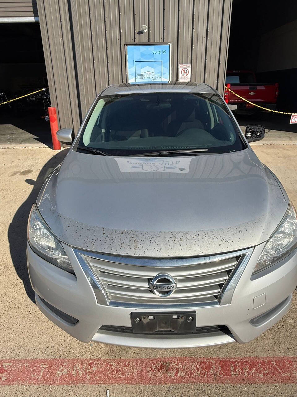 2015 Nissan Sentra for sale at Chrome Auto in Houston, TX