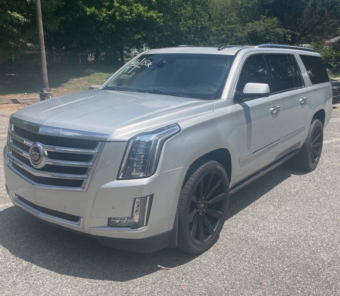 2015 Cadillac Escalade ESV for sale at HEARTLAND AUTO SALES in Indianapolis, IN