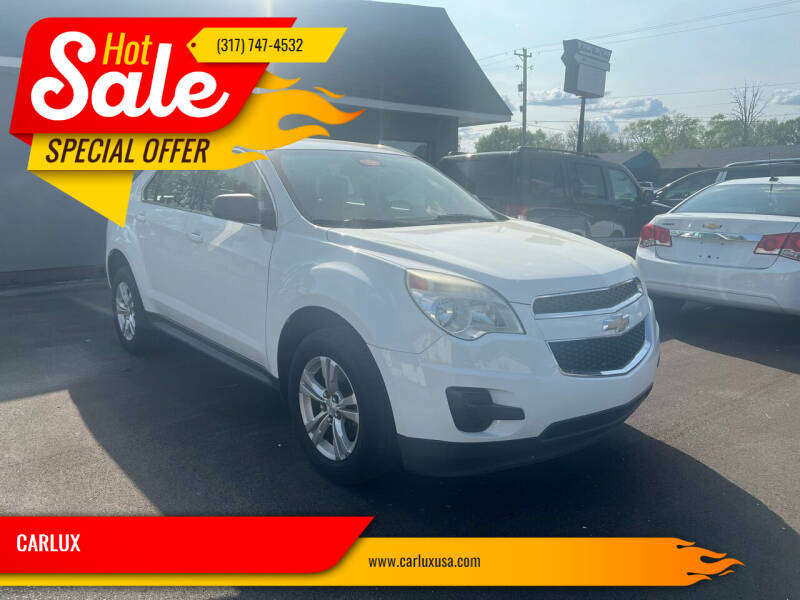 2013 Chevrolet Equinox for sale at CARLUX in Fortville IN