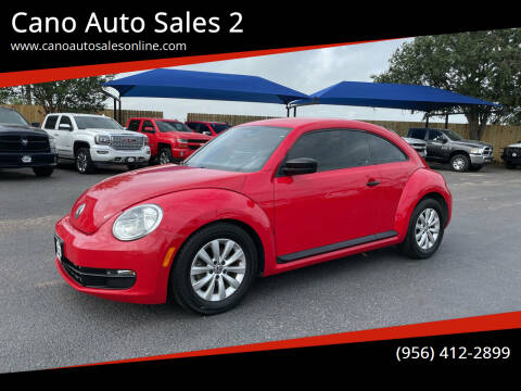 2013 Volkswagen Beetle for sale at Cano Auto Sales 2 in Harlingen TX