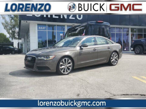 2014 Audi A6 for sale at Lorenzo Buick GMC in Miami FL