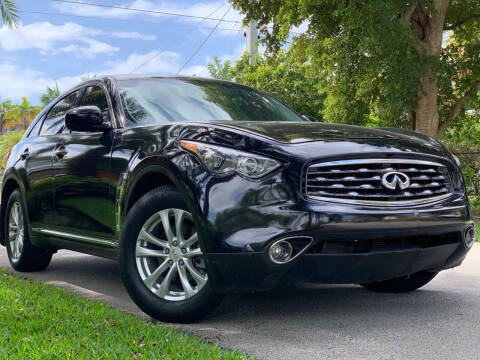 2013 Infiniti FX37 for sale at HIGH PERFORMANCE MOTORS in Hollywood FL