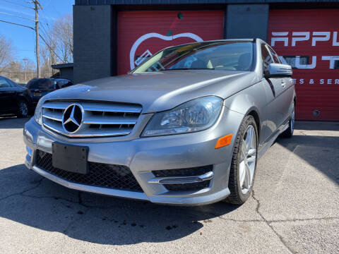 2013 Mercedes-Benz C-Class for sale at Apple Auto Sales Inc in Camillus NY