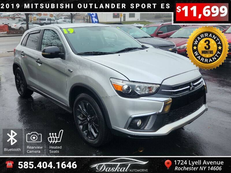 2019 Mitsubishi Outlander Sport for sale at Daskal Auto LLC in Rochester NY