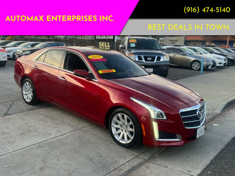 2014 Cadillac CTS for sale at AUTOMAX ENTERPRISES INC. in Roseville CA