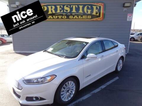 2016 Ford Fusion Hybrid for sale at PRESTIGE AUTO SALES in Spearfish SD