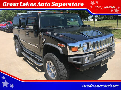 2005 HUMMER H2 for sale at Great Lakes Auto Superstore in Waterford Township MI
