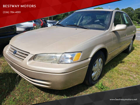 1998 Toyota Camry for sale at BESTWAY MOTORS in Winston Salem NC