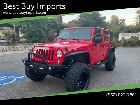 2017 Jeep Wrangler Unlimited for sale at Best Buy Imports in Fullerton CA