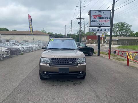 2011 Land Rover Range Rover for sale at Brothers Auto Group in Youngstown OH